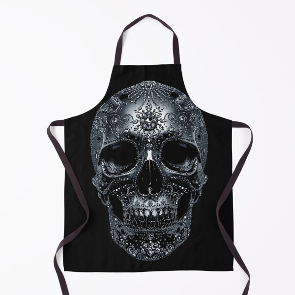 Artikelvorschau, Diamantbesetzter schwarzer Totenkopf entworfen und verkauft von SweetRossel.