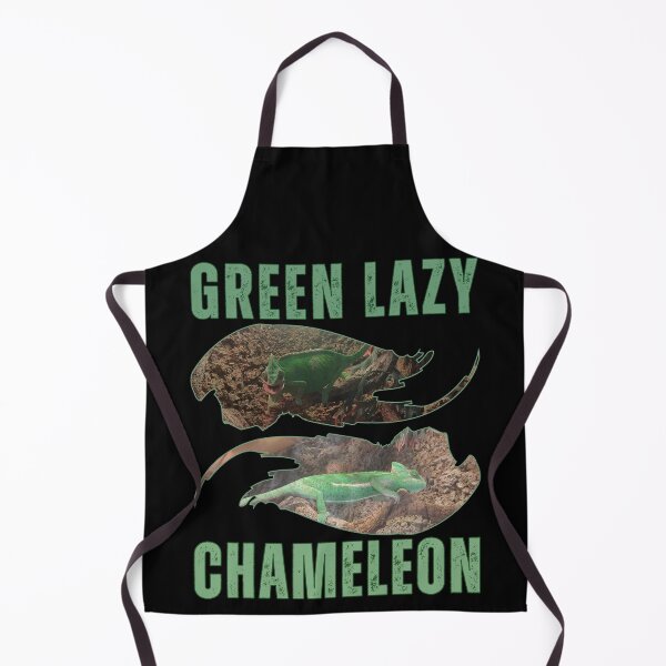 Item preview, Green Lazy Chameleon Funny Gifts for Pet & Reptile Lovers designed and sold by SkymarArt.
