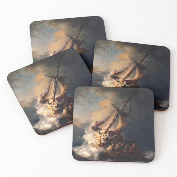Item preview, The Storm on the Sea of Galilee` — Rembrandt van Rijn (1633) designed and sold by Art Outlaws.