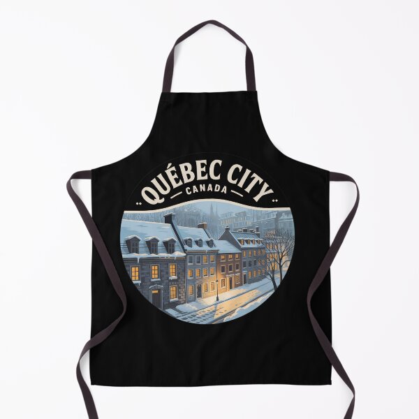 Item preview, Vintage Québec City Winter Travel Badge – Retro Canada Souvenir designed and sold by VividOrganica.