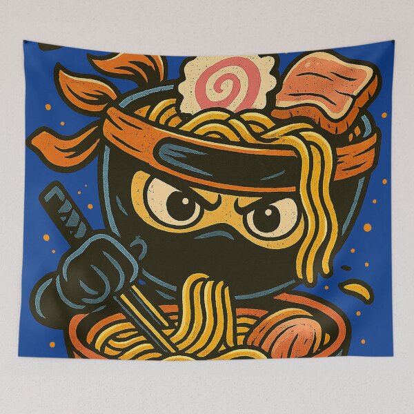 Item preview, Dattebayo Ninja Lamen designed and sold by LUWAKKA.