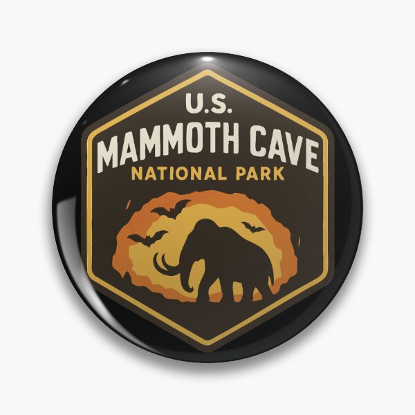 Item preview, Mammoth Cave National Park Vintage designed and sold by TomFrontierArt.