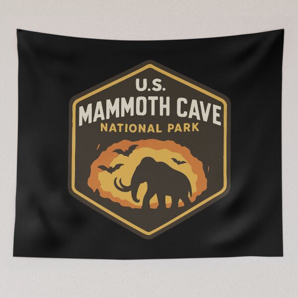 Item preview, Mammoth Cave National Park Vintage designed and sold by TomFrontierArt.