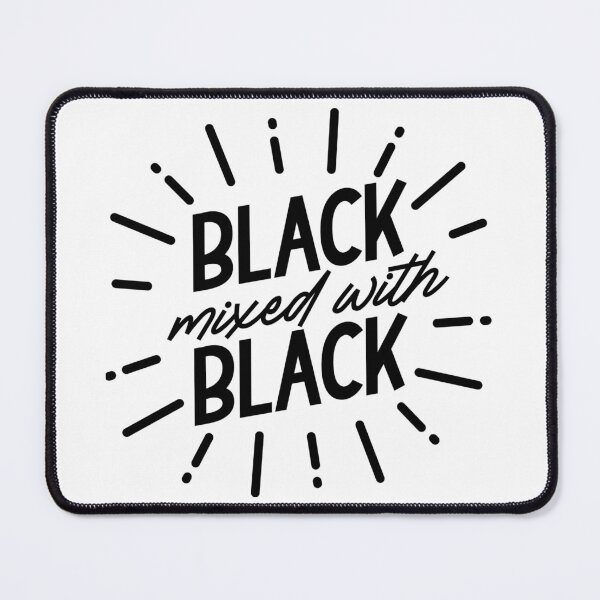 Item preview, Black mixed With Black designed and sold by MelanatedWomanPrintDesign.