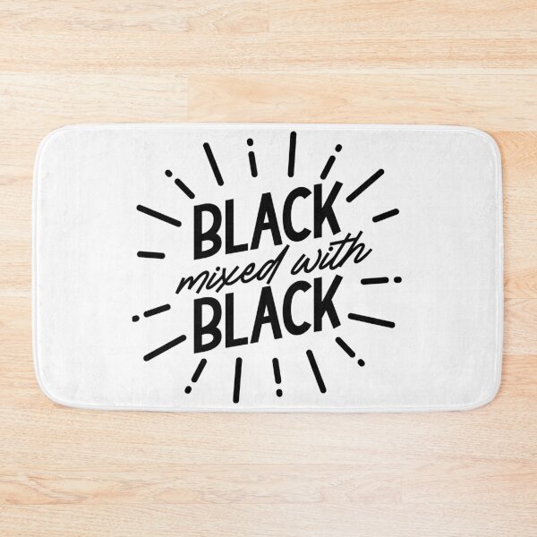 Item preview, Black mixed With Black designed and sold by MelanatedWomanPrintDesign.