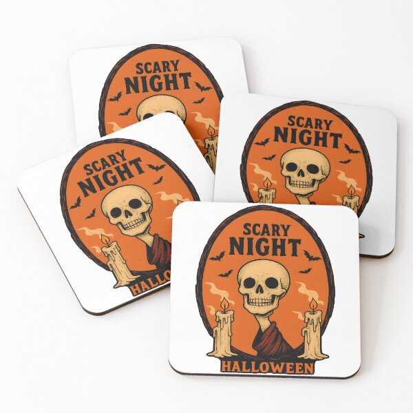 Item preview, Scary Night Halloween Skull Art designed and sold by DariusZD.