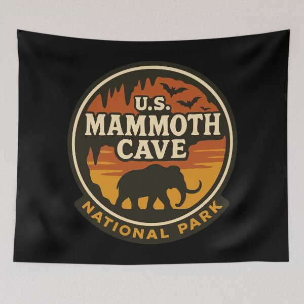 Item preview, Mammoth Cave National Park Travel designed and sold by TomFrontierArt.