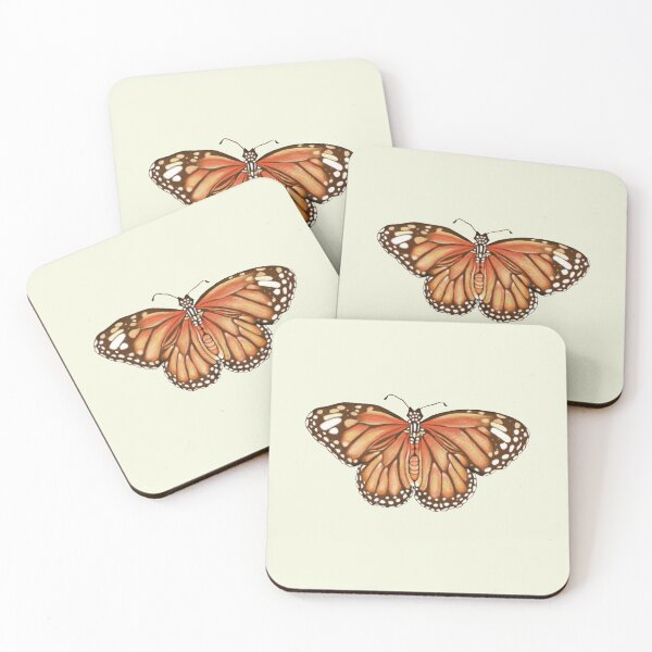 Item preview, Monarch Butterfly Art Print - Orange Butterfly Botanical designed and sold by Fiurdelin.