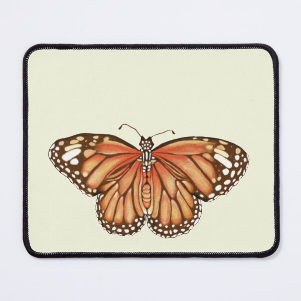 Item preview, Monarch Butterfly Art Print - Orange Butterfly Botanical designed and sold by Fiurdelin.
