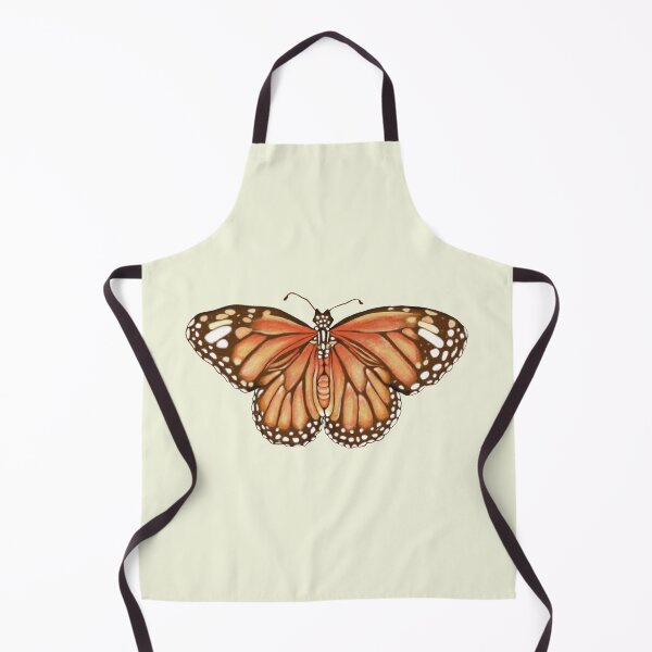 Item preview, Monarch Butterfly Art Print - Orange Butterfly Botanical designed and sold by Fiurdelin.