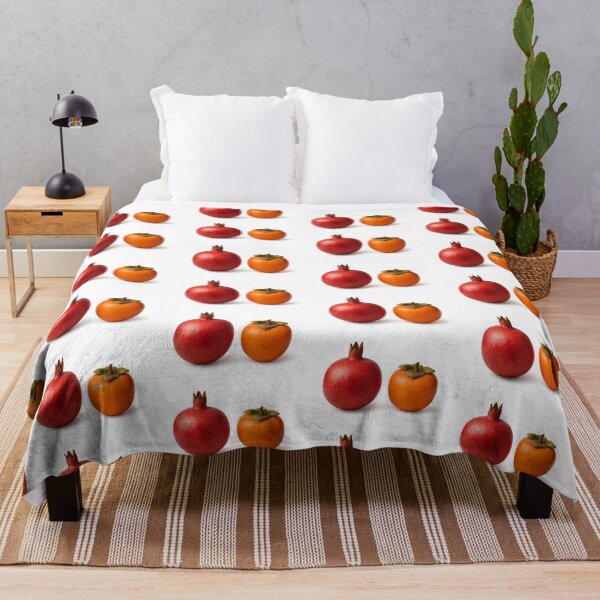 Item preview, Pomegranate and persimmon isolated on transparent background, mid-autumn theme, AI generated designed and sold by dvoevnore.