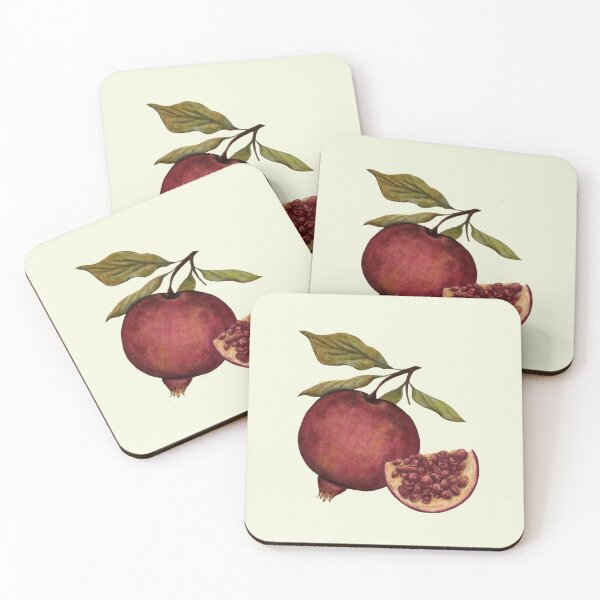Item preview, Pomegranate Botanical Print - Kitchen Fruit Art designed and sold by Fiurdelin.