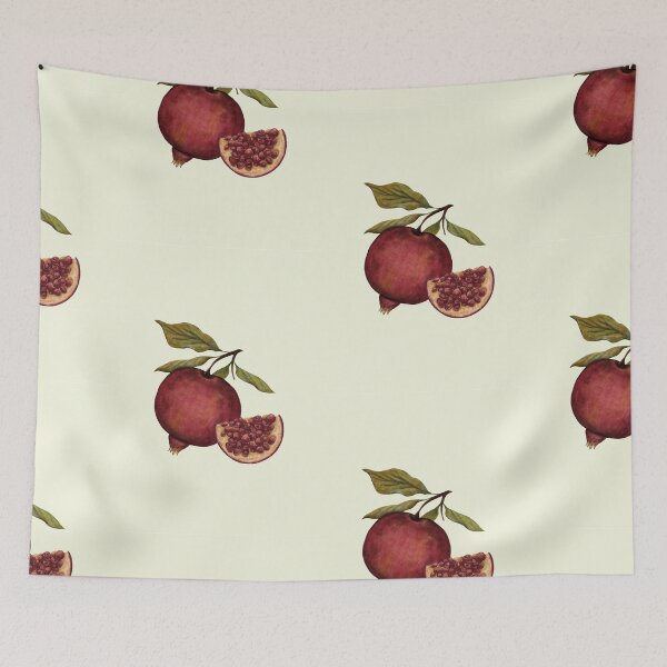 Item preview, Pomegranate Botanical Print - Kitchen Fruit Art designed and sold by Fiurdelin.