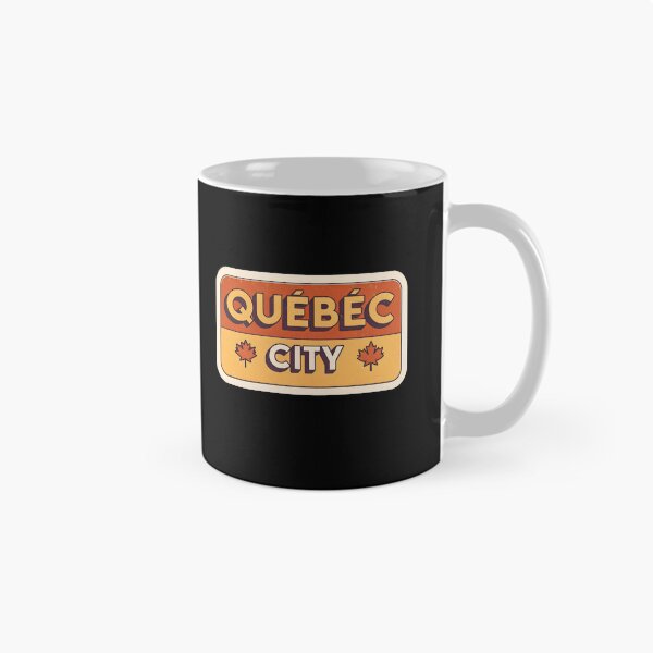 Item preview, Vintage Québec City – Retro Canada Souvenir Design for Travelers designed and sold by VividOrganica.