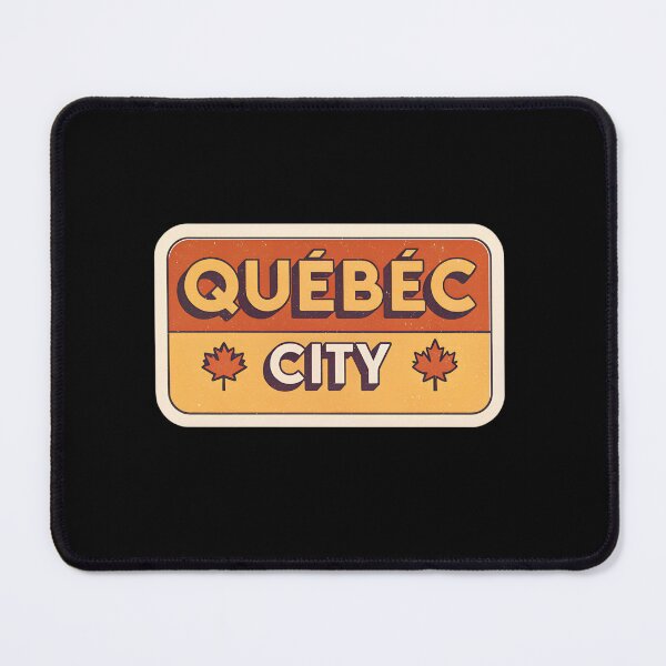 Item preview, Vintage Québec City – Retro Canada Souvenir Design for Travelers designed and sold by VividOrganica.