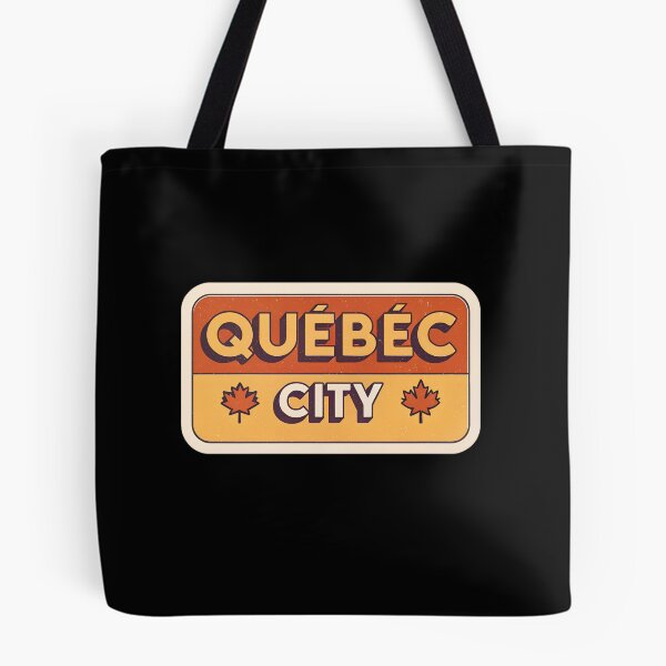Item preview, Vintage Québec City – Retro Canada Souvenir Design for Travelers designed and sold by VividOrganica.