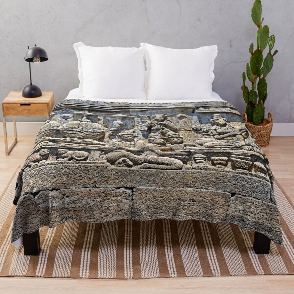 Item preview, The carved stories of Borobudur Temple designed and sold by franck380.