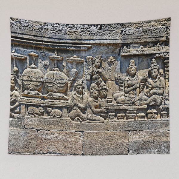 Item preview, The carved stories of Borobudur Temple designed and sold by franck380.