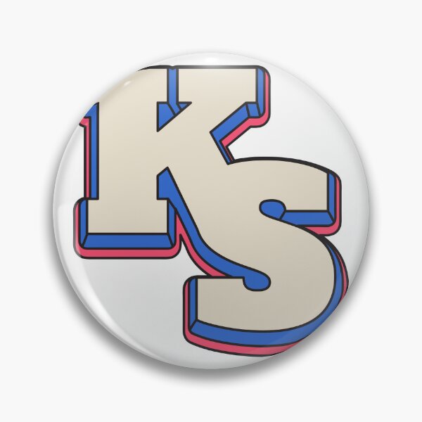 Item preview, KS Retro Varsity Letter Design | Classic Collegiate Monogram designed and sold by Patty'sCollective.