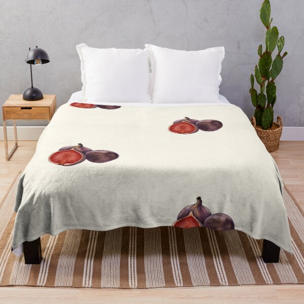 Item preview, Fig Fruit Botanical Art - Mediterranean Kitchen Print designed and sold by Fiurdelin.
