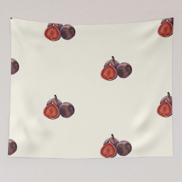 Item preview, Fig Fruit Botanical Art - Mediterranean Kitchen Print designed and sold by Fiurdelin.