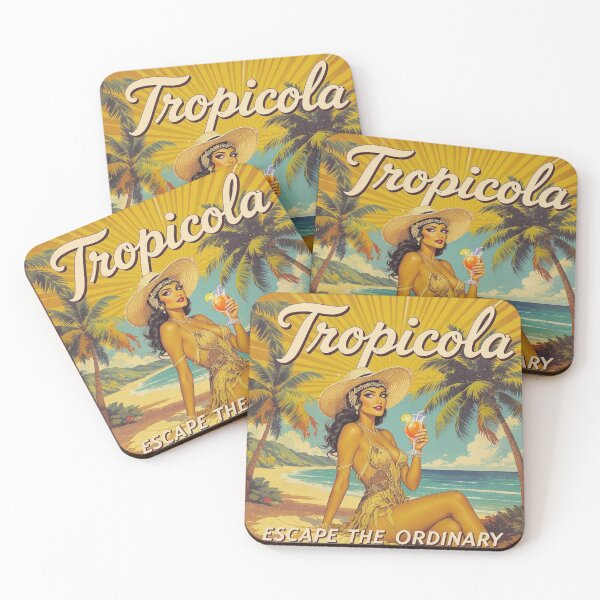 Item preview, Tropicola Soda Vintage Advertising designed and sold by silverwolf2604.