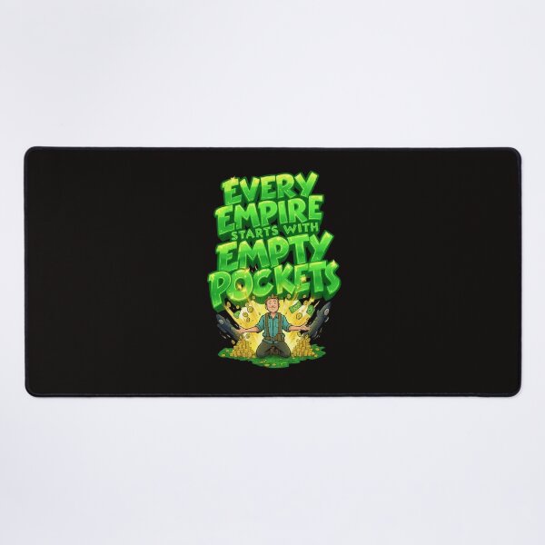 Item preview, Every Empire Starts With Empty Pockets – Builder Awakens Wealth designed and sold by Design Orbit.