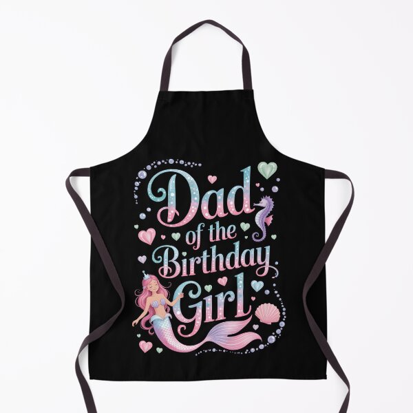 Item preview, Dad of the mermaid Birthday Girl designed and sold by BuxomBabe21.