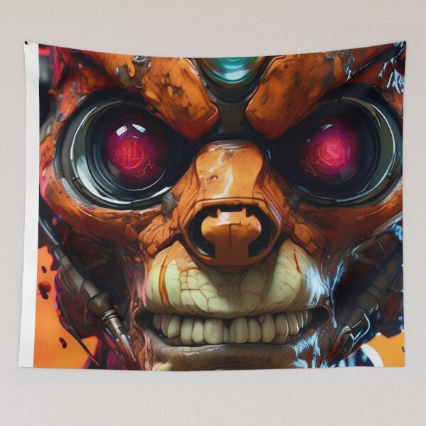 Item preview, Alien Overlord 2 - Sci Fi Art concept designed and sold by Delerat7.