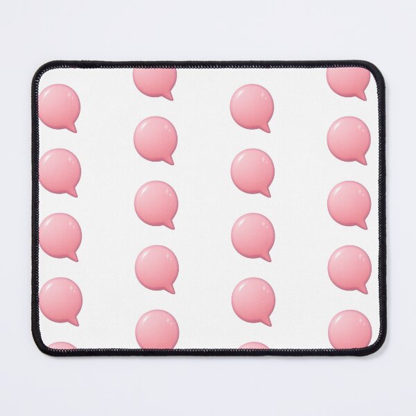 Item preview, Isolated pink speech bubble with a glossy texture on transparent background, AI generated designed and sold by dvoevnore.