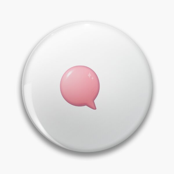 Item preview, Isolated pink speech bubble with a glossy texture on transparent background, AI generated designed and sold by dvoevnore.