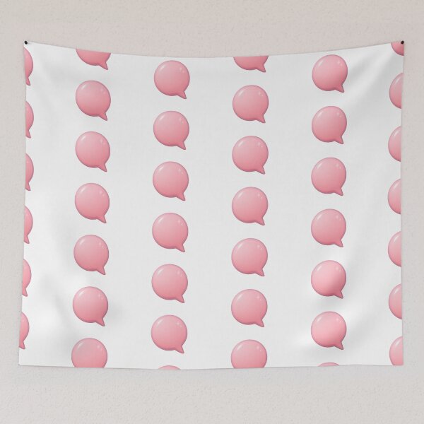Item preview, Isolated pink speech bubble with a glossy texture on transparent background, AI generated designed and sold by dvoevnore.