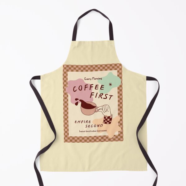 Item preview, First Coffee - Empire Second Coffee Poster designed and sold by taika tori.