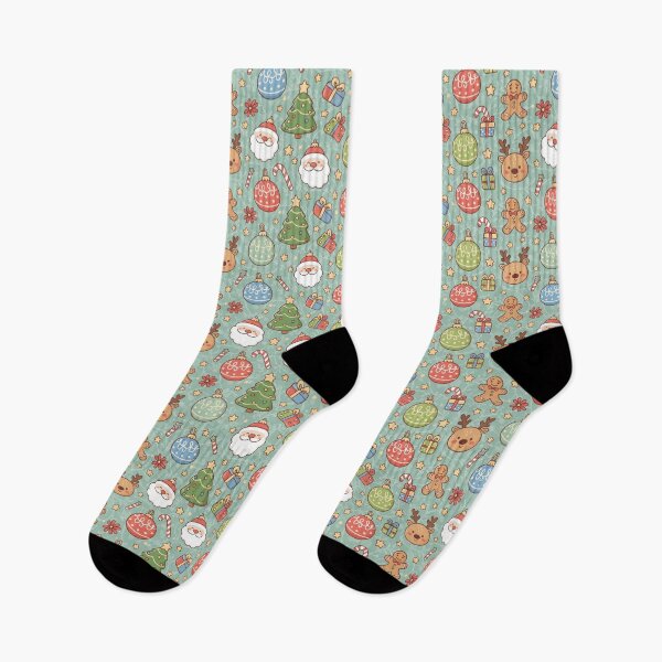 Item preview, Cute Christmas Characters designed and sold by Mary Spencer.