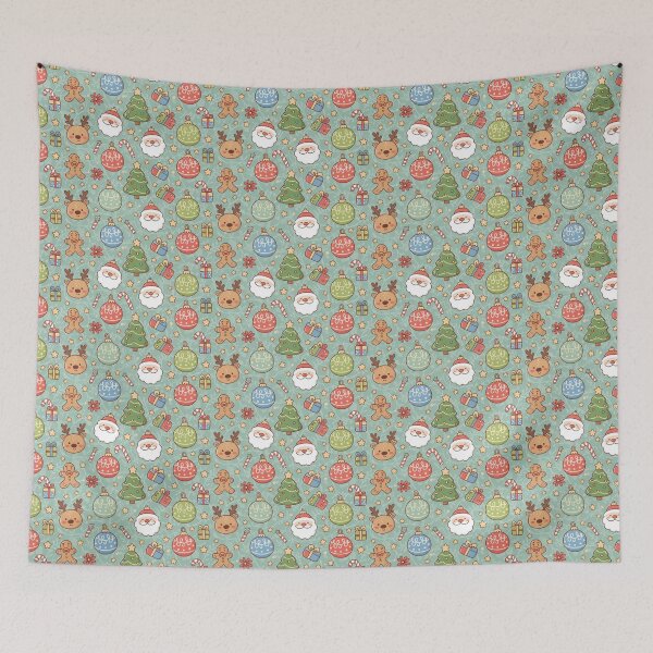 Item preview, Cute Christmas Characters designed and sold by Mary Spencer.