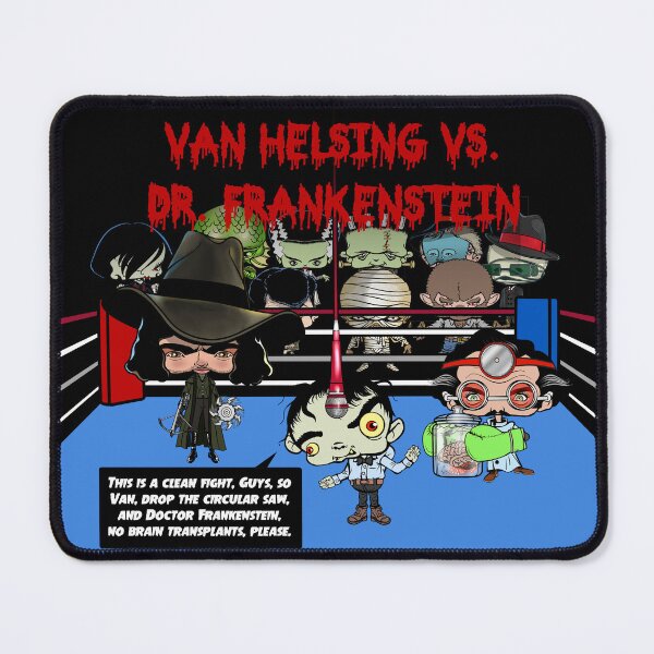 Item preview, Van Helsing vs. Dr. Frankenstein designed and sold by 3-Beans-Art.