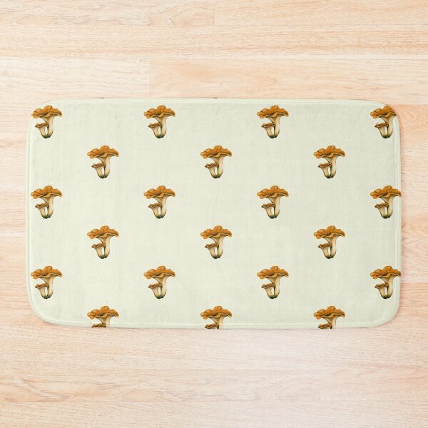 Item preview, Chanterelle Mushroom Botanical Art - Golden Fungi Print designed and sold by Fiurdelin.