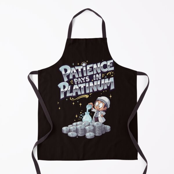 Item preview, Patience Pays In Platinum – Alchemist Coin Forge designed and sold by Design Orbit.