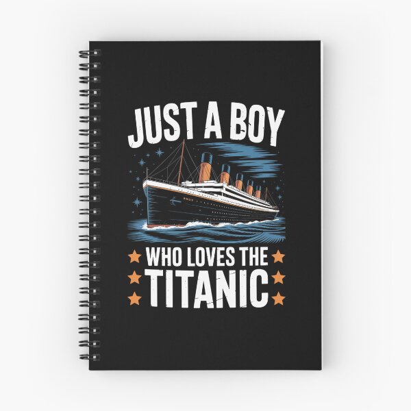 Item preview, Just a Boy who just love the RMS Titanic designed and sold by Gogetgiggles.
