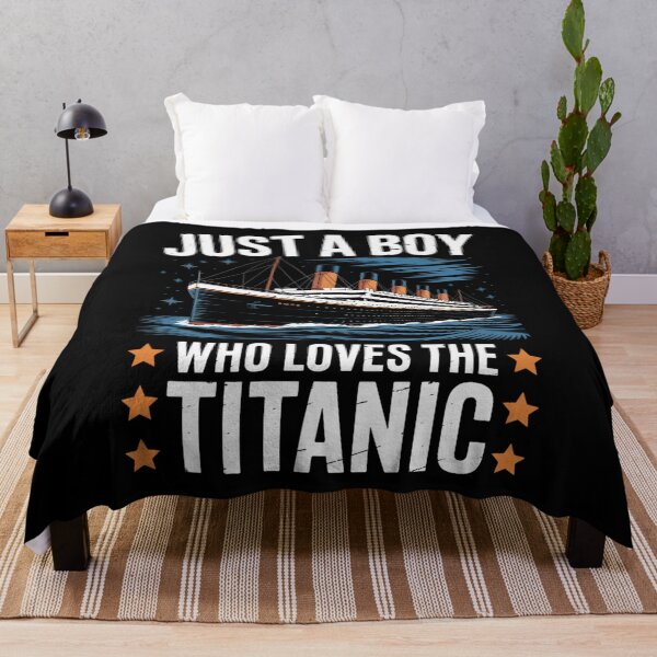 Item preview, Just a Boy who just love the RMS Titanic designed and sold by Gogetgiggles.