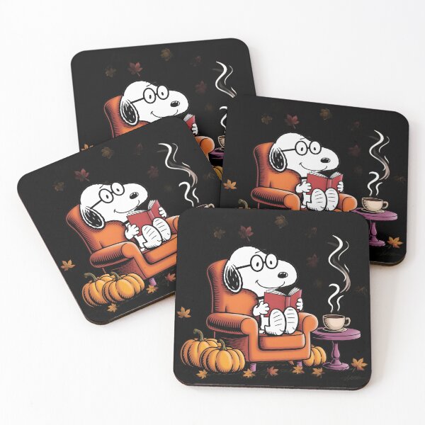 Item preview, Snoopy's Cozy Autumn Read (Peanuts Fan Art) designed and sold by Pixellive.