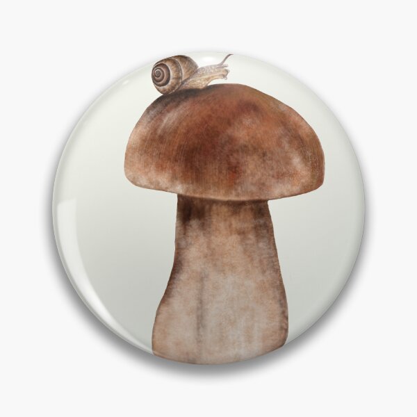 Item preview, Porcini Mushroom Botanical Print - Fungi Illustration designed and sold by Fiurdelin.