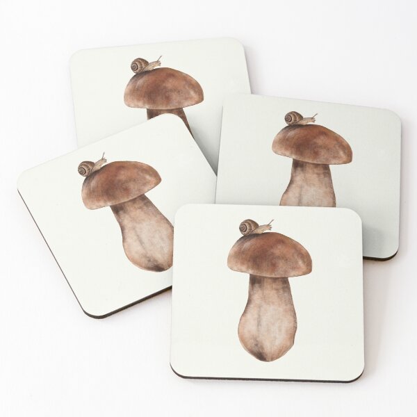 Item preview, Porcini Mushroom Botanical Print - Fungi Illustration designed and sold by Fiurdelin.