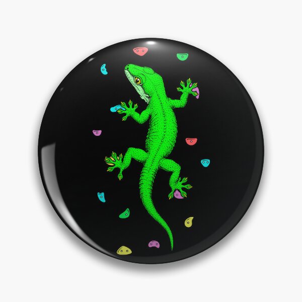 Item preview, Rock Climber Indoor Wall Climbing Gekko Gecko Funny Climbers designed and sold by GrandeDuc.