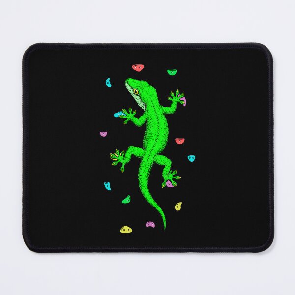 Item preview, Rock Climber Indoor Wall Climbing Gekko Gecko Funny Climbers designed and sold by GrandeDuc.