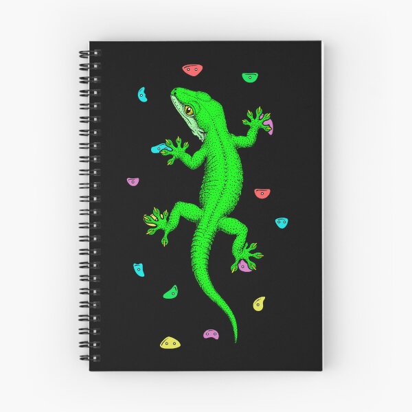 Item preview, Rock Climber Indoor Wall Climbing Gekko Gecko Funny Climbers designed and sold by GrandeDuc.