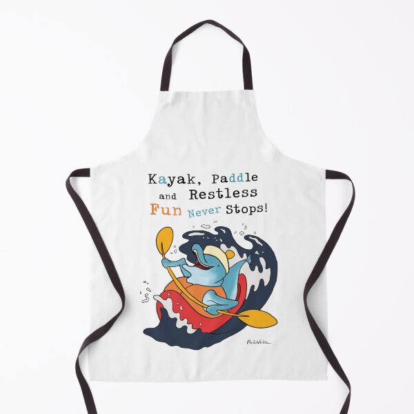 Item preview, Dolphin’s Kayak Paddle in Life Vest designed and sold by Pink Writer.