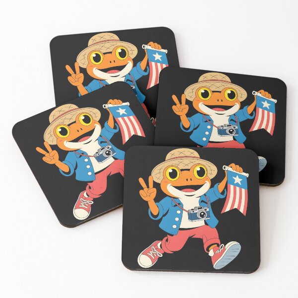 Item preview, Coqui Frog Puerto Rico Puerto Rican Flag Taino Boricua Funny designed and sold by BLZART.