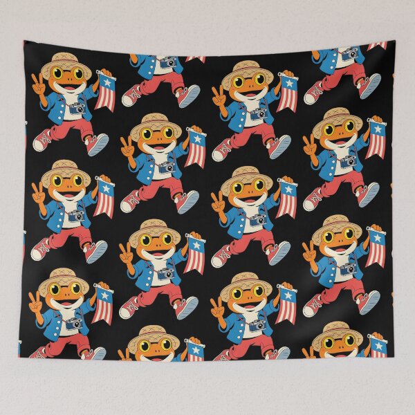 Item preview, Coqui Frog Puerto Rico Puerto Rican Flag Taino Boricua Funny designed and sold by BLZART.