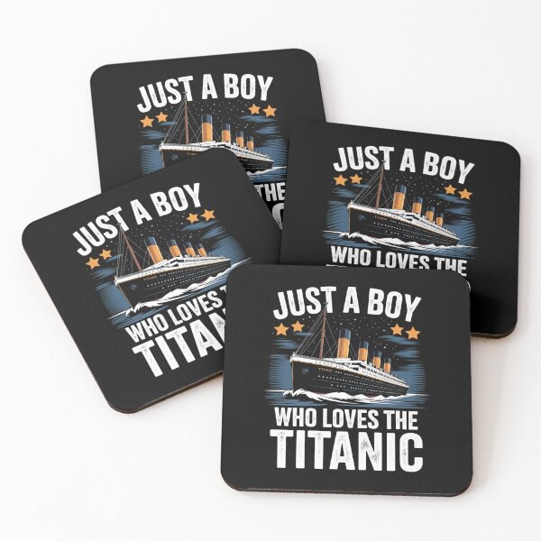 Item preview, Just a Boy who just love the RMS Titanic designed and sold by Gogetgiggles.